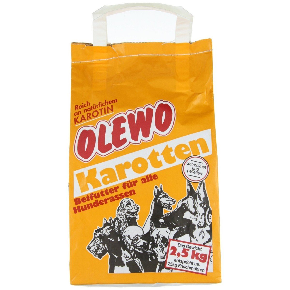 Olewo Karotten-Pellet 2.5 kg – Hundefutter