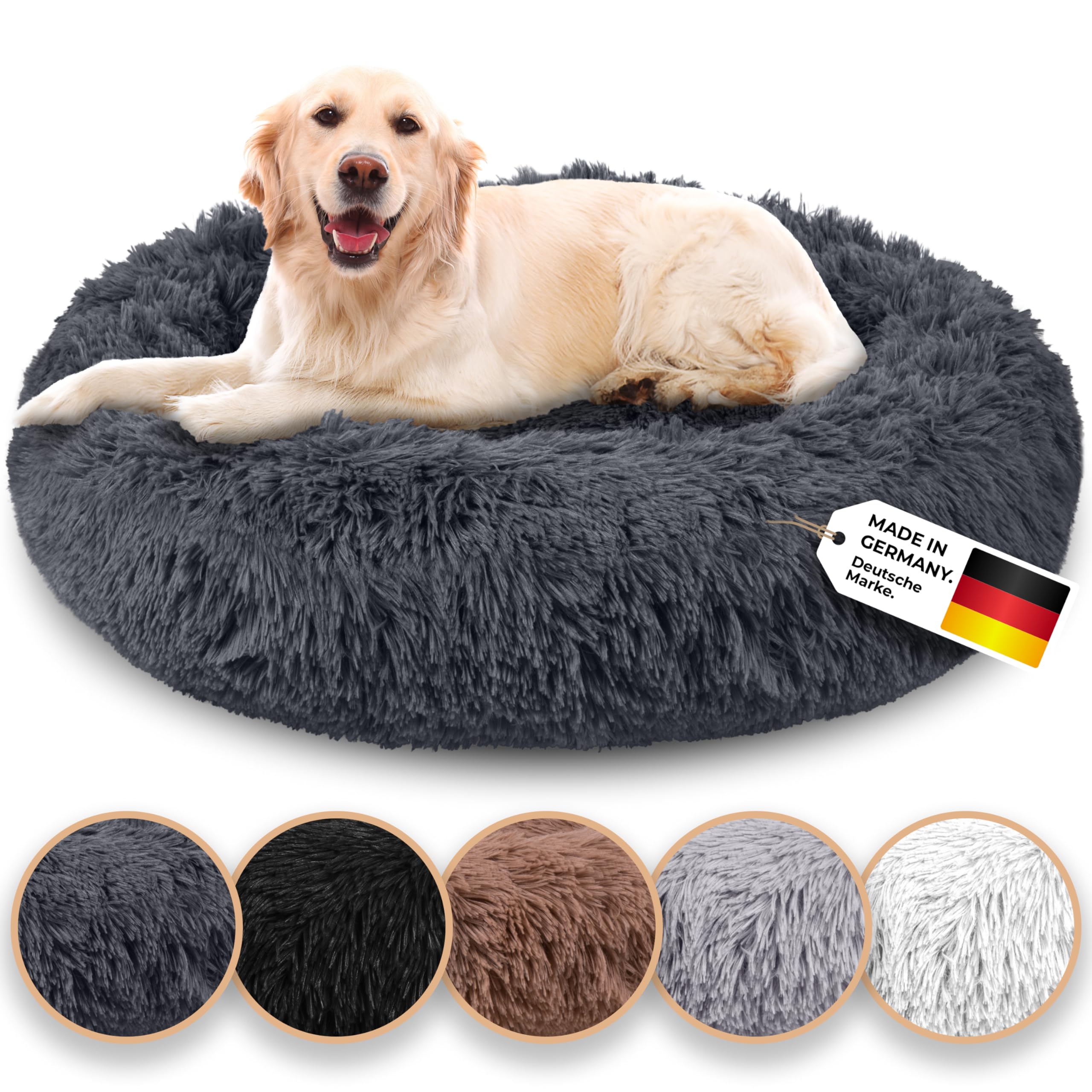 Belune® Hundebett – waschbar Grosse Hunde waschbar, Hundebett mittelgroße Hunde, Hundebett kleine Hunde