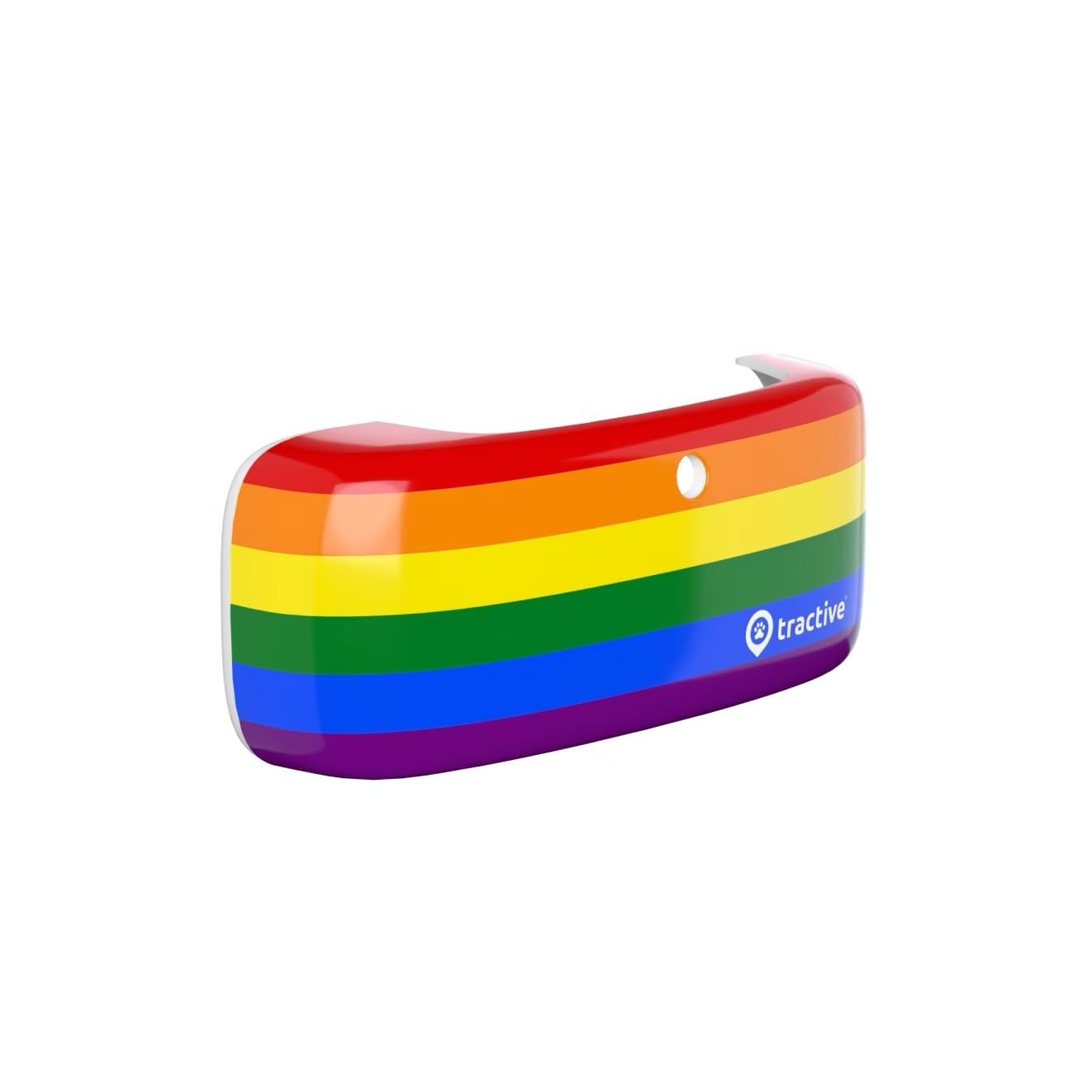 Tractive GPS Tracker Cover für Hunde – Regenbogen