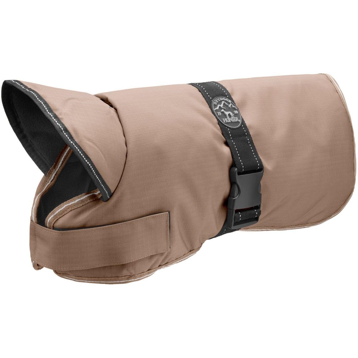 Hunter Denali Hundemantel, warm, wasserabweisend, 55, taupe