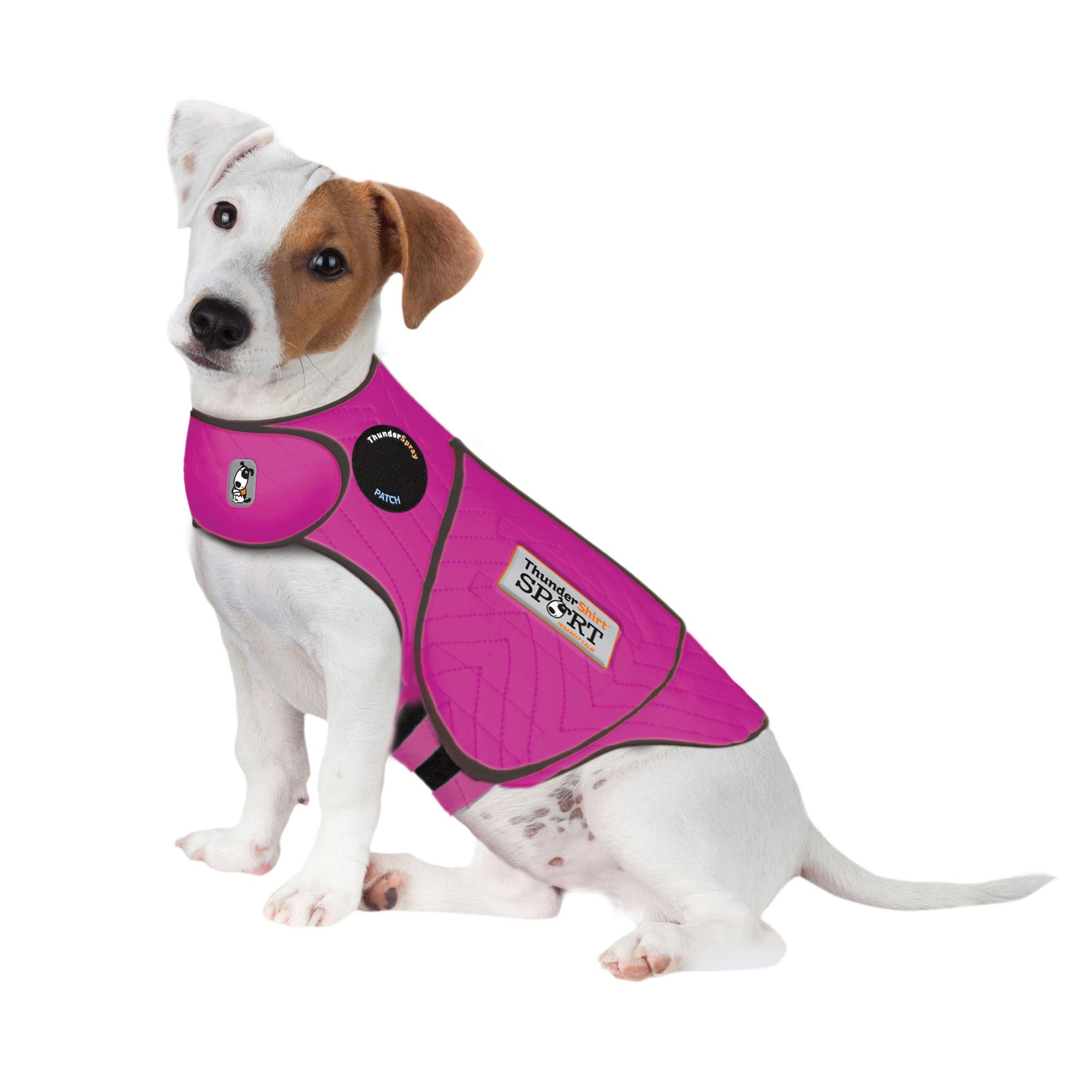 Thundershirt Hundebekleidung Thundershirt Hundeangstjacke, Fuchsia, Größe S