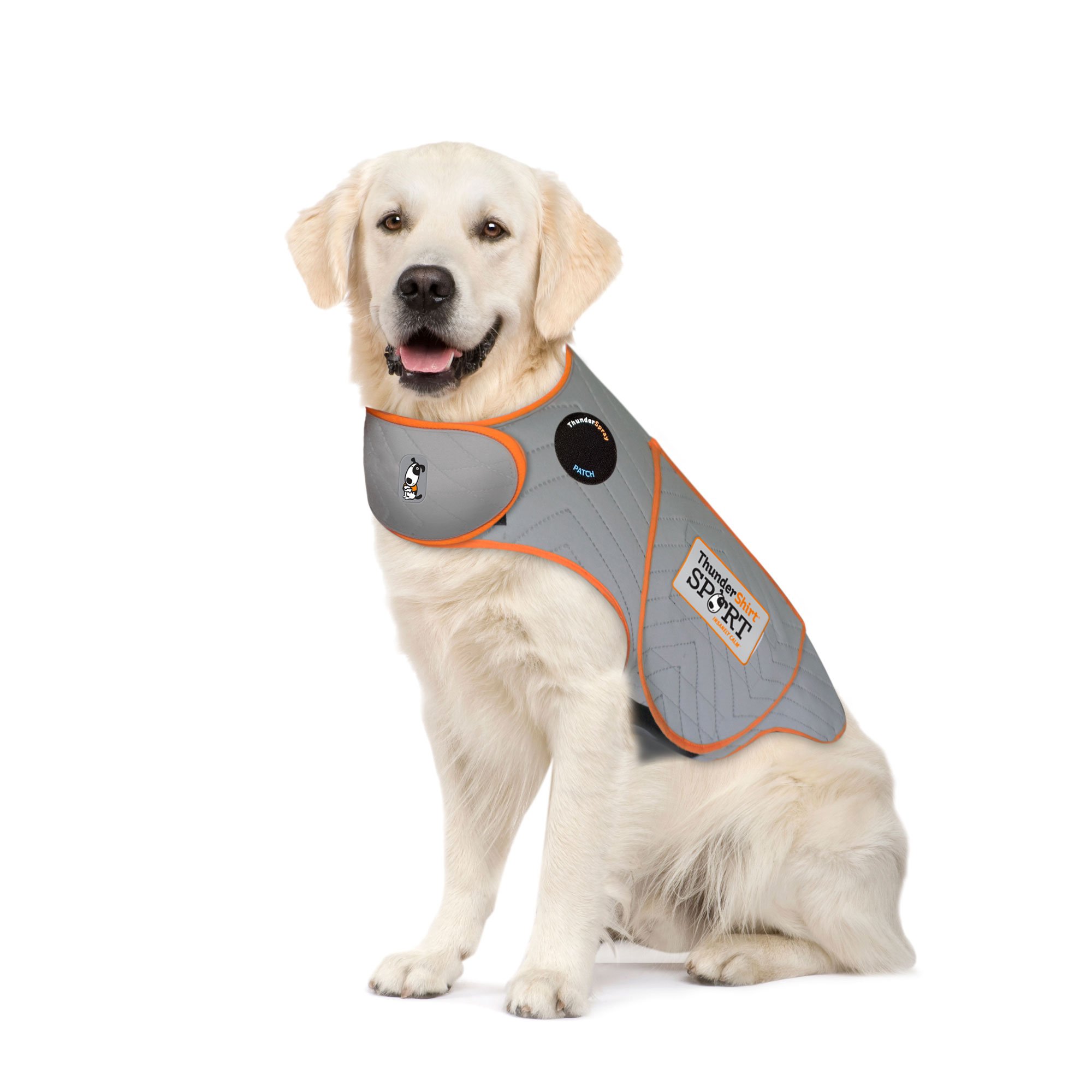 ThunderShirt Platinum Sport Weste für Hunde, zur Linderung von Angstzuständen, Größe XL