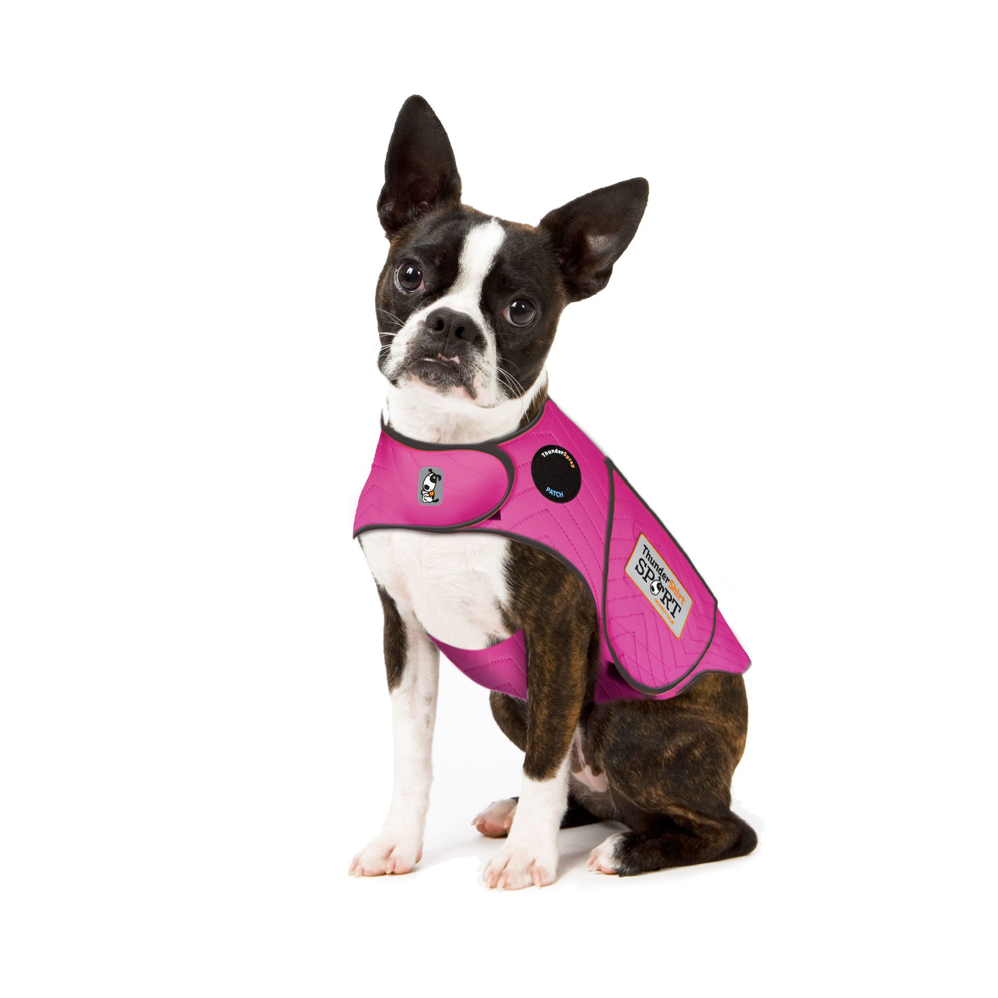 ThunderShirt Hundeweste für Hunde, Größe XS, Fuchsia, zur Linderung von Angstzuständen