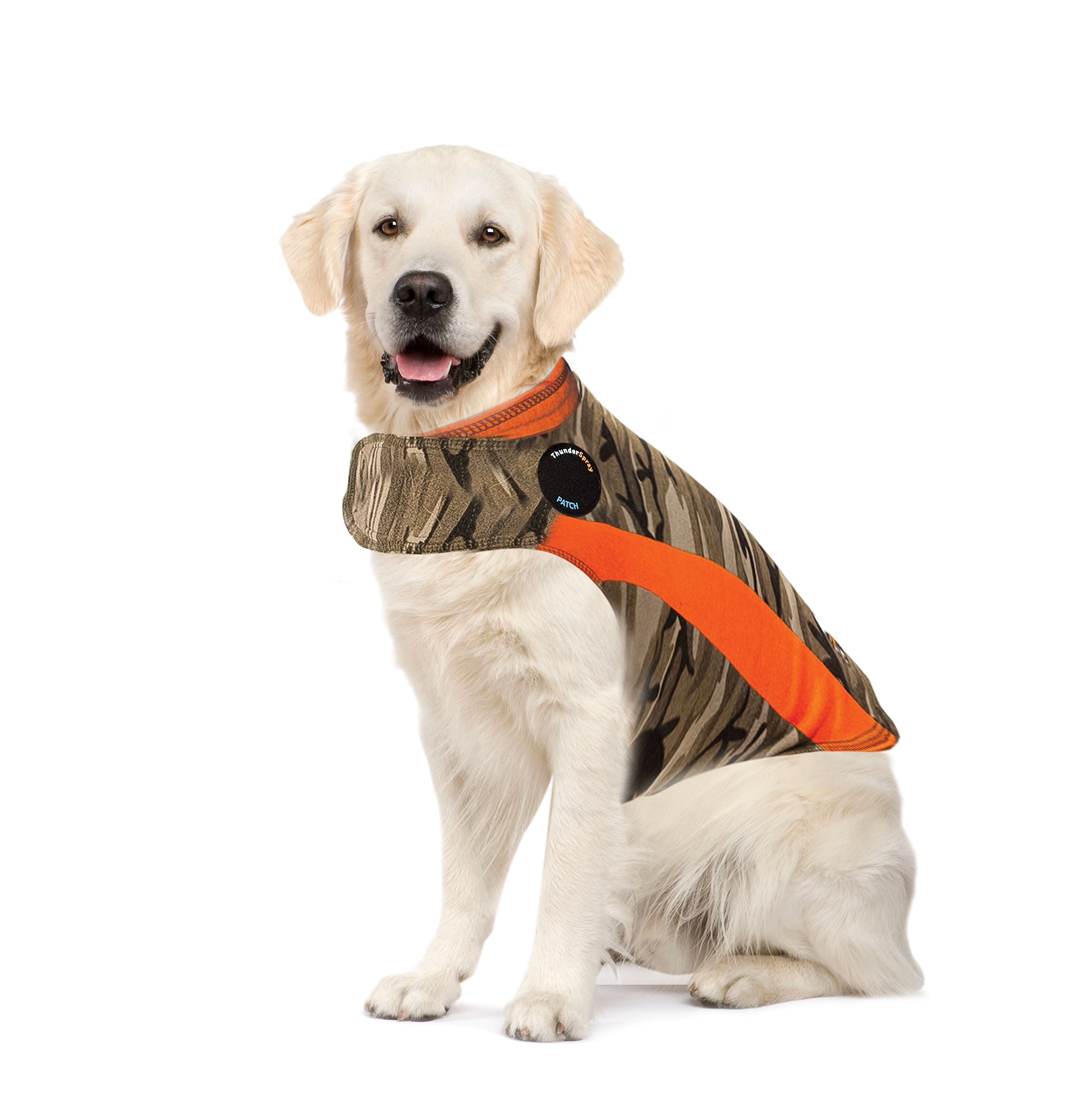 Thundershirt Hunde-Poloshirt für Hunde, Größe XL, Tarnmuster