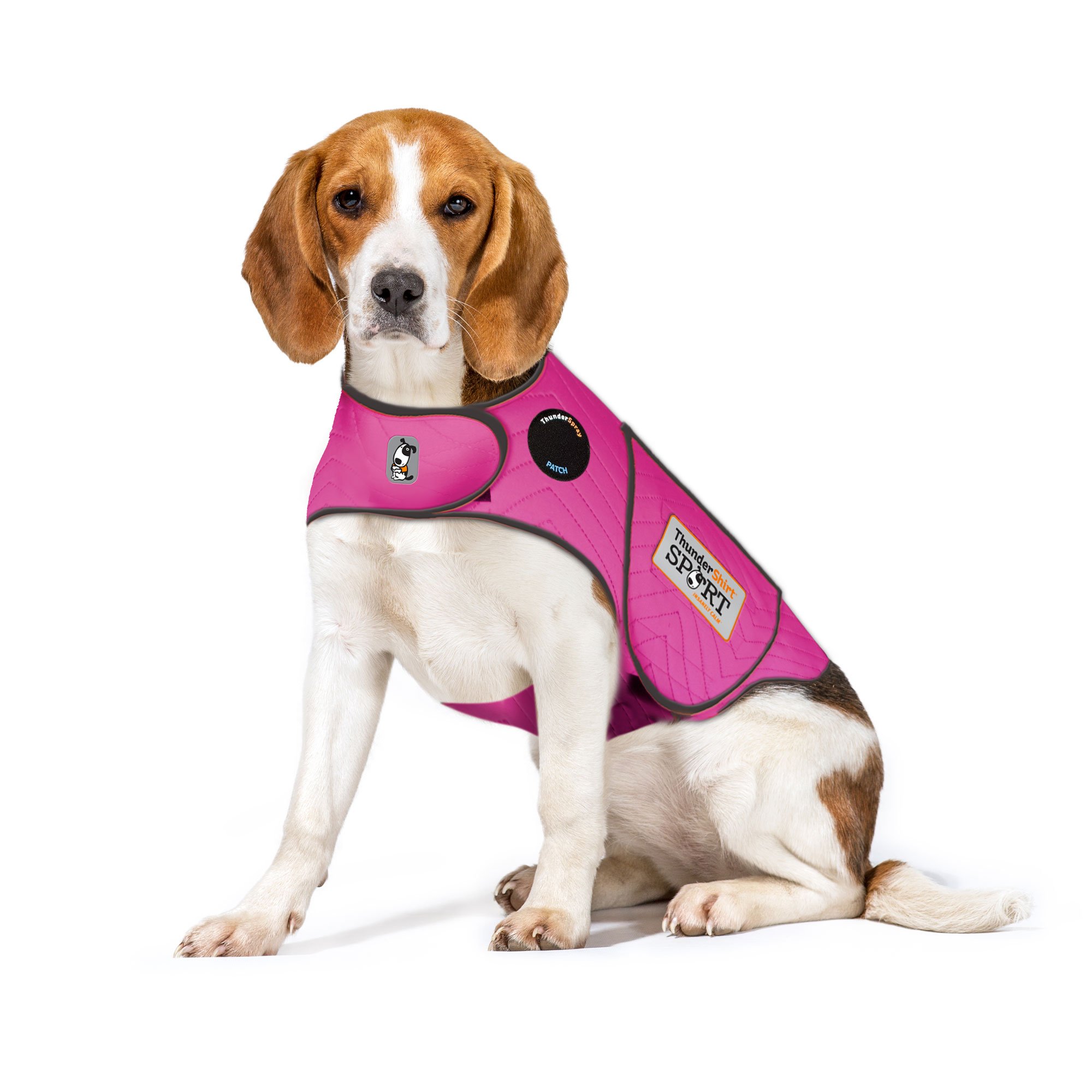 ThunderShirt Für Hunde, Fuchsia Sport – Hunde-Angstweste, Größe M