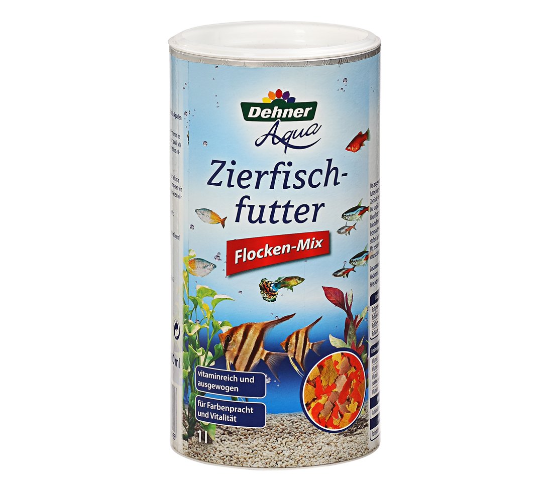 Dehner Aqua Zierfischfutter Flocken-Mix, 170 g