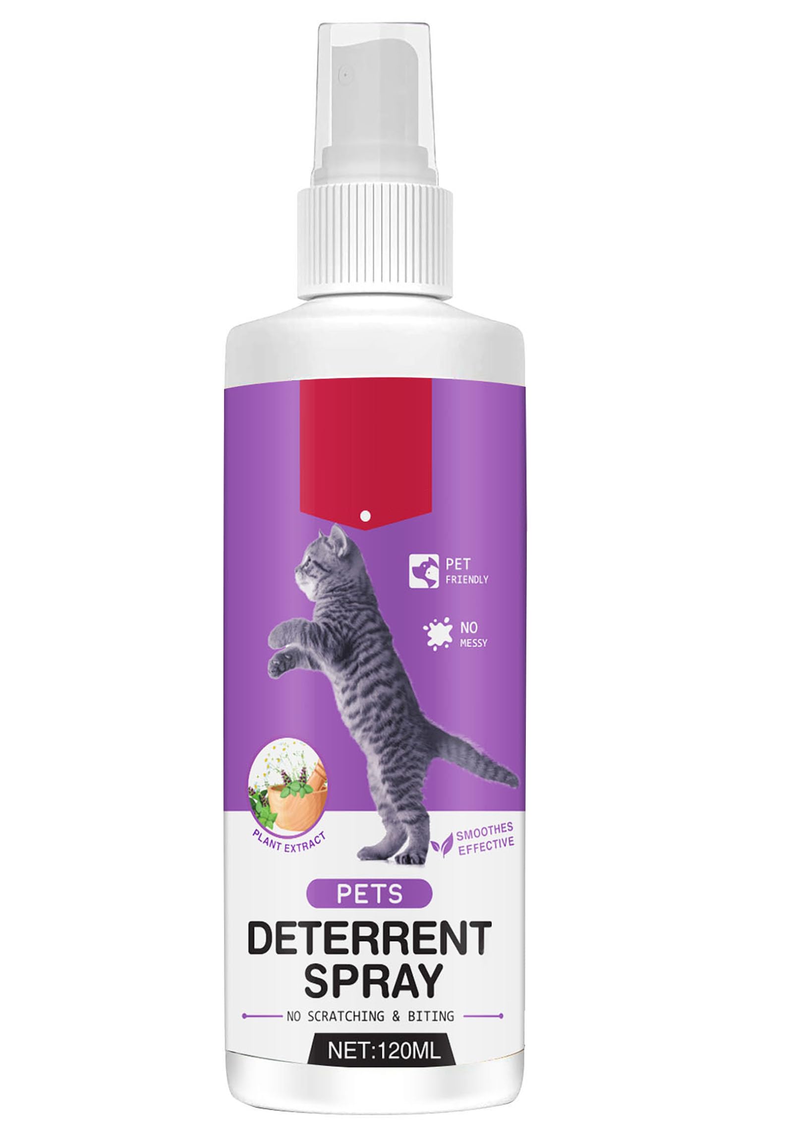 Katzenabwehrspray, Natürlich Effektiv Hundeabwehrspray, Kratzschutz Katze Hund Katzenschreck Anti Katzen Spray für Innen und AuBen