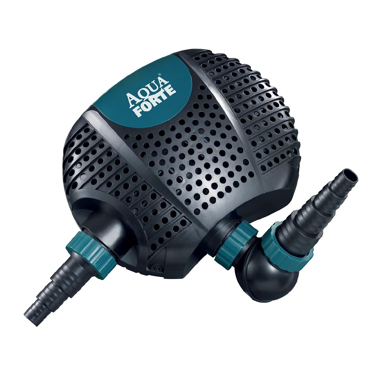 AquaForte O-8000 Plus, 70 Watt, max. Durchfluss 8 m3/Stunde, max. Förderhöhe 4,5 Meter, Kabellänge 10 Meter, für Wasserläufe, Wasserfälle, Springbrunnen, Filter usw.