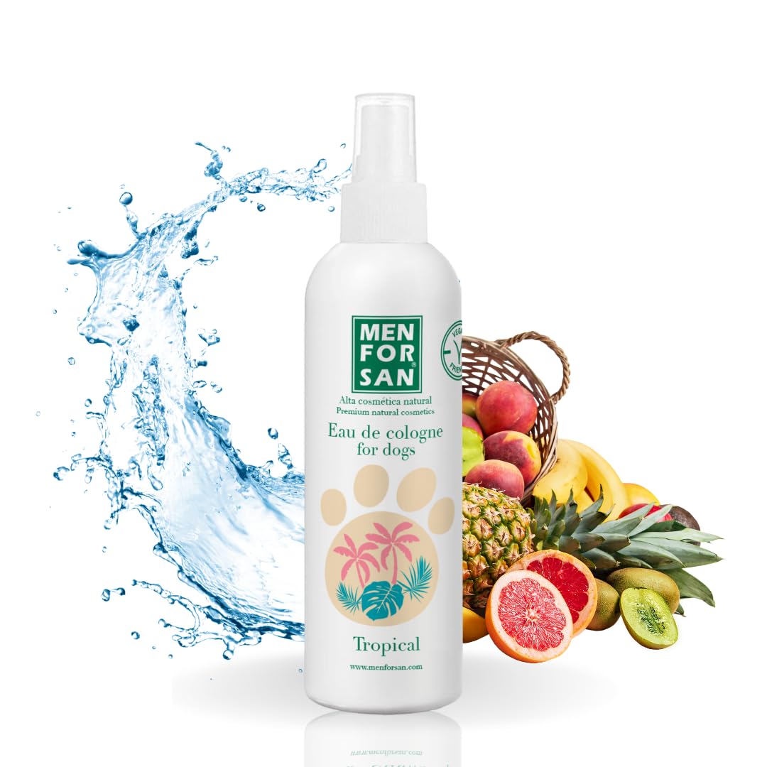 MENFORSAN Tropical Dog Cologne 125 ml, süßer und lang anhaltender Duft