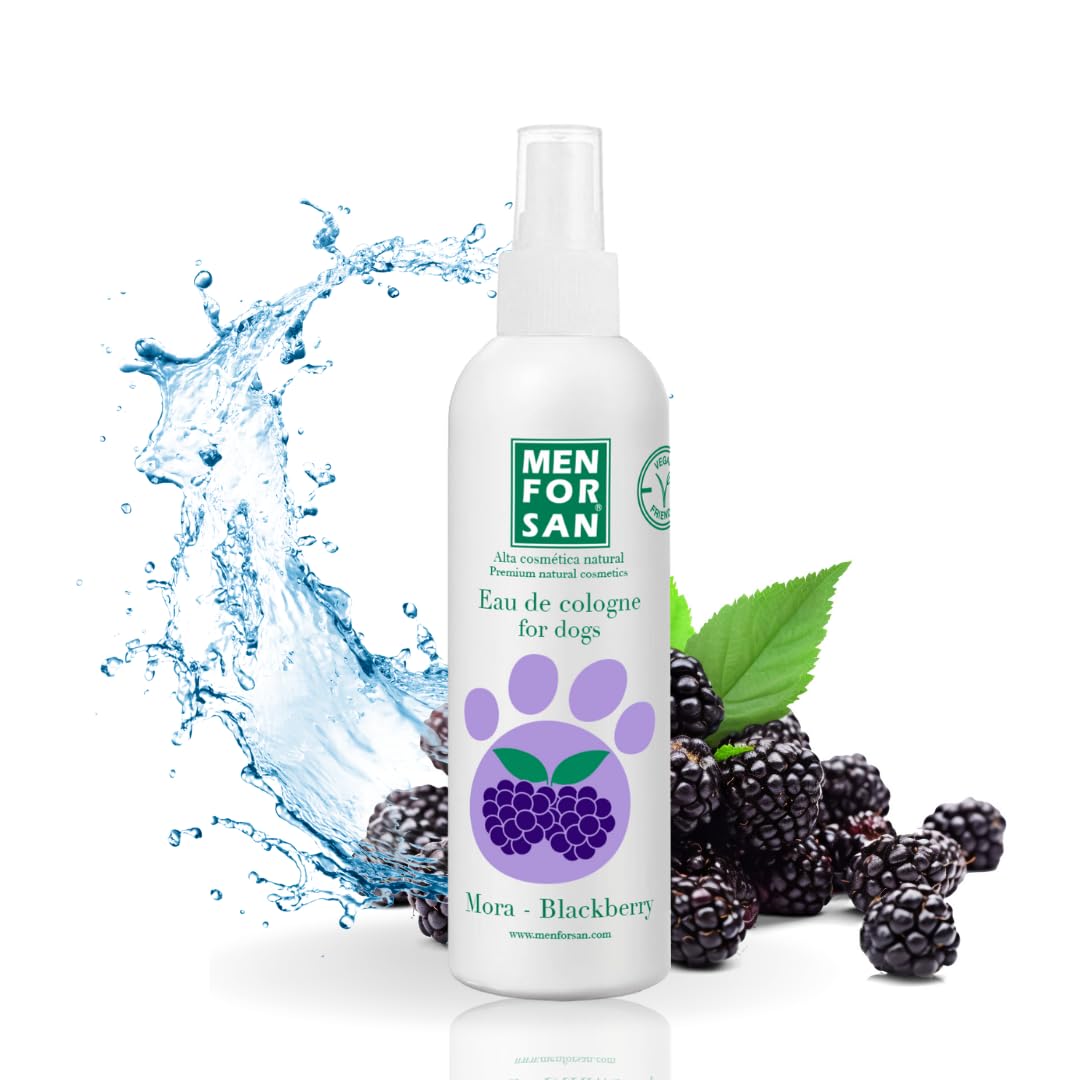 Parfum pour animaux domestiques Menforsan Chien Mûre (125 ml) EDC (125 ml)