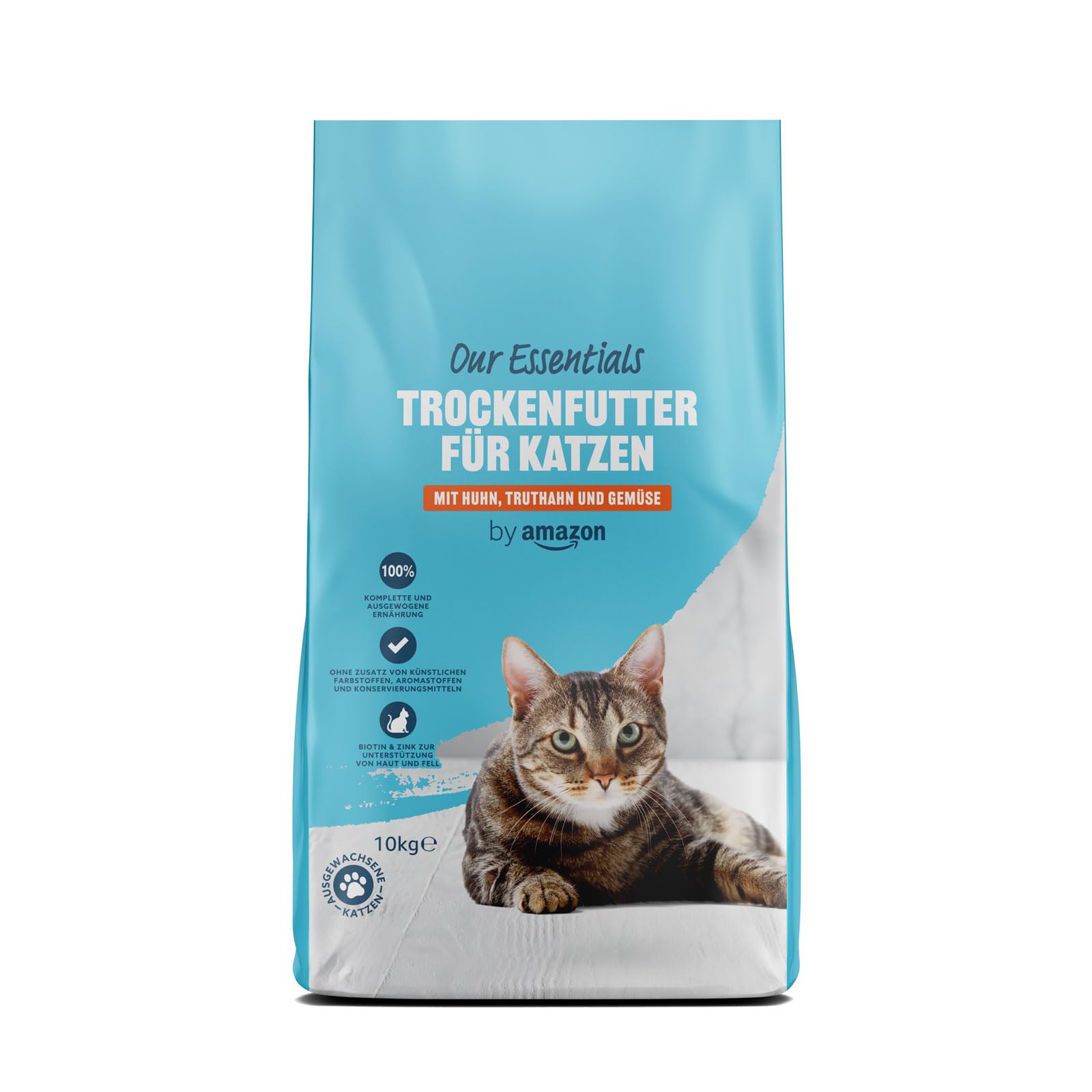 by Trockenfutter für Katzen, Mit Huhn, Truthahn und Gemüse, 10kg