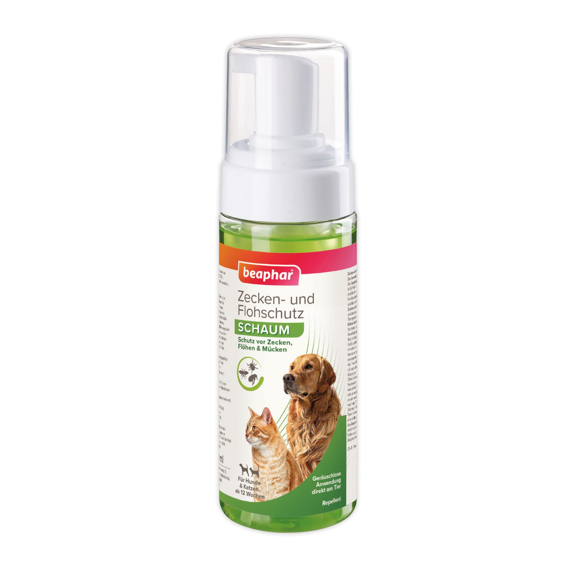 beaphar Zecken- und Flohschutz Schaum Hund/Katze 150 ml