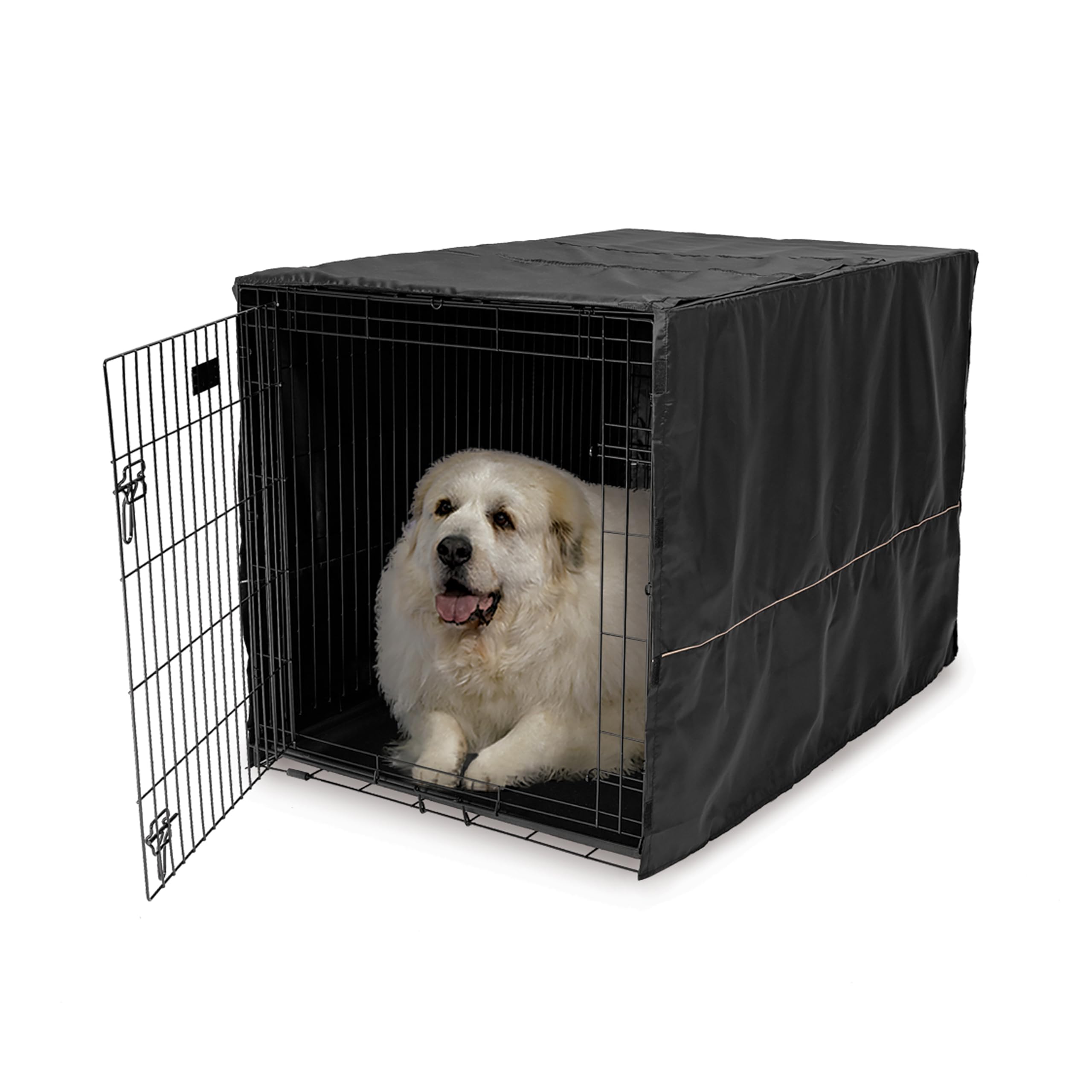 MidWest Homes for Pets CVR-48 Hundebox-Abdeckung, Stoff mit Teflonschutz, Sichtschutz für 122 cm lange Hundeboxen von MidWest und New World, maschinenwaschbar und trocknergeeignet