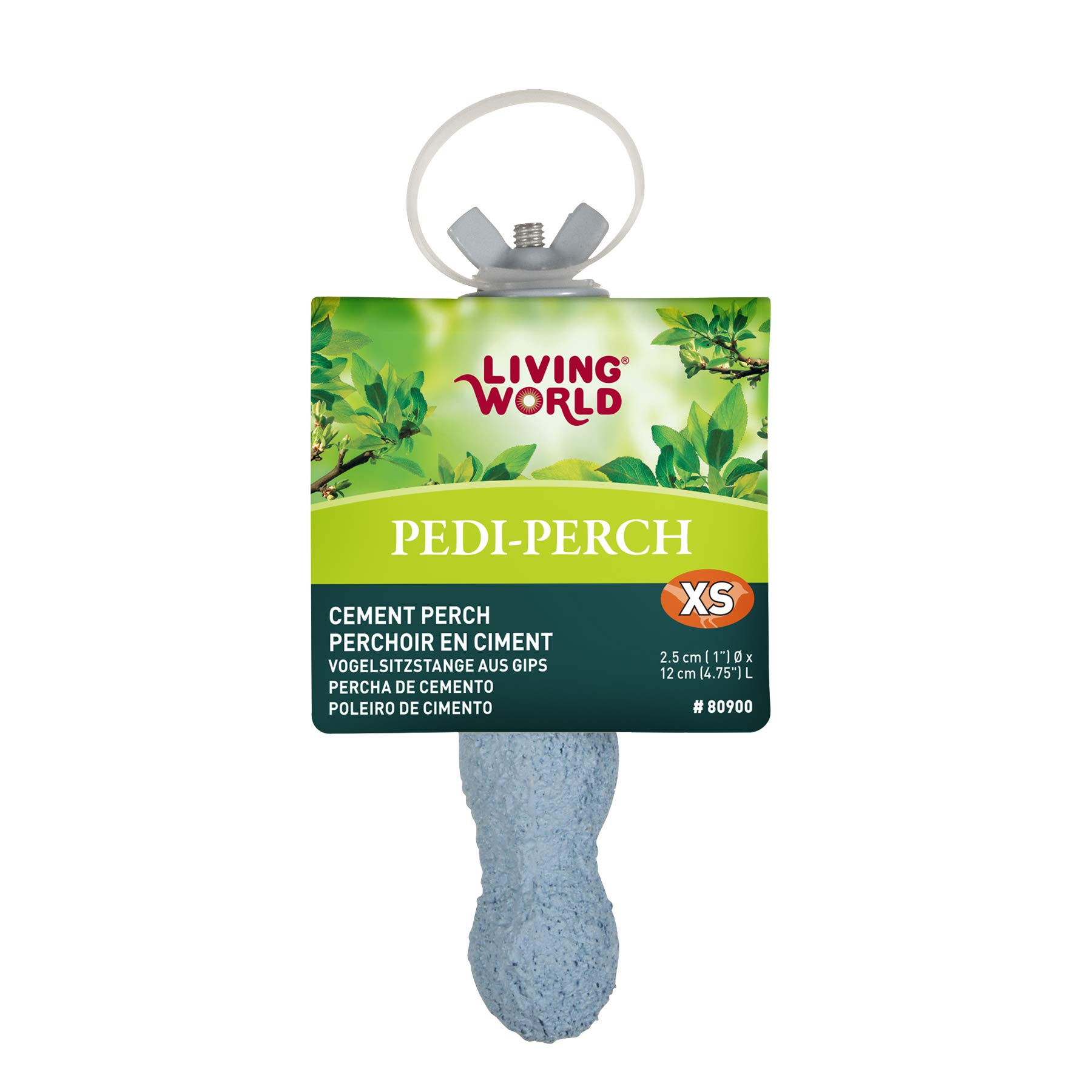 Living World Pedi-Perch Vogelsitzstange, Sitzstange für Vögel, 11cm