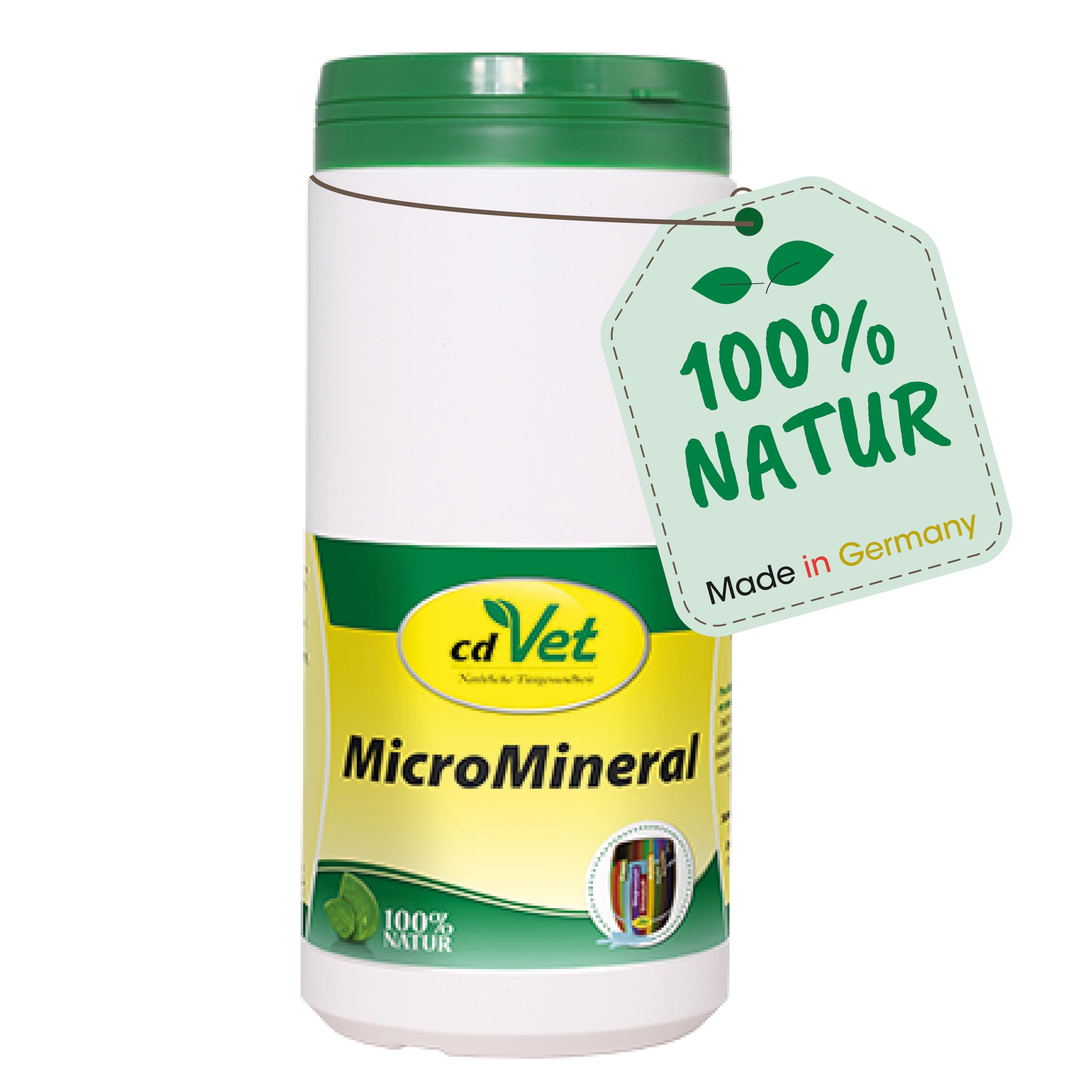 cdVet MicroMineral Hund & Katze 1000g – Nahrungsergänzung für Haustiere mit Mineralstoffen und Spurenelementen wie Magnesium und Calcium sowie Vitaminen