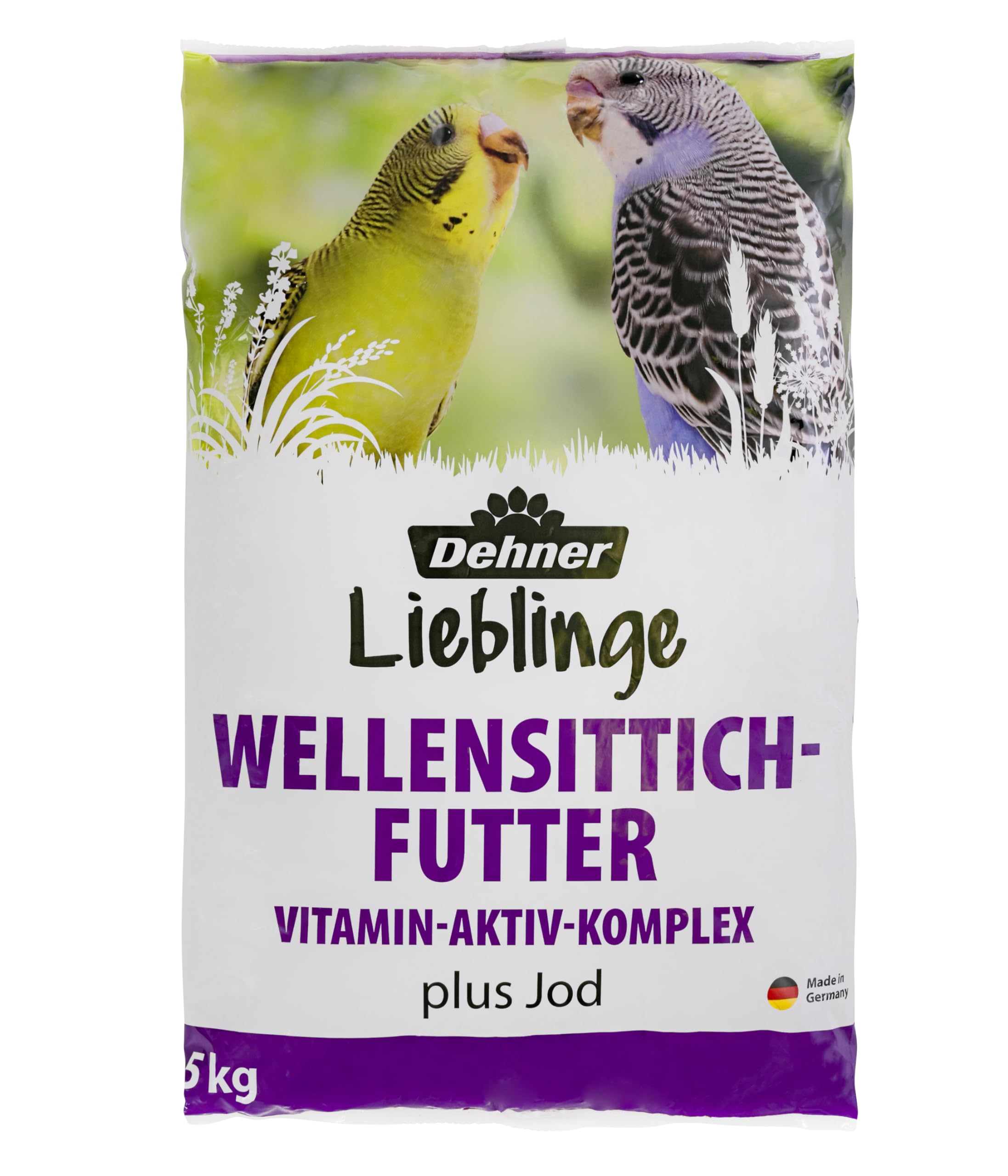 Dehner Lieblinge Wellensittichfutter, 5 kg