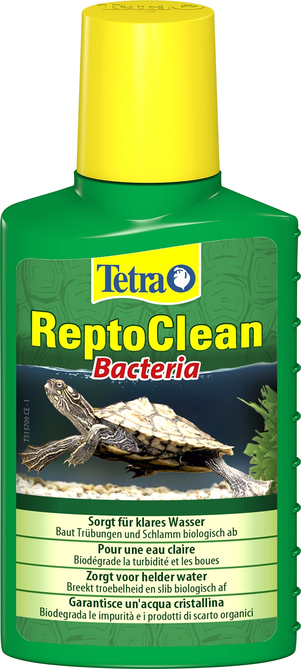 Tetra ReptoClean Wasseraufbereiter – sorgt für sauberes und gesundes Wasser in Aquaterrarien, 100 ml Flasche