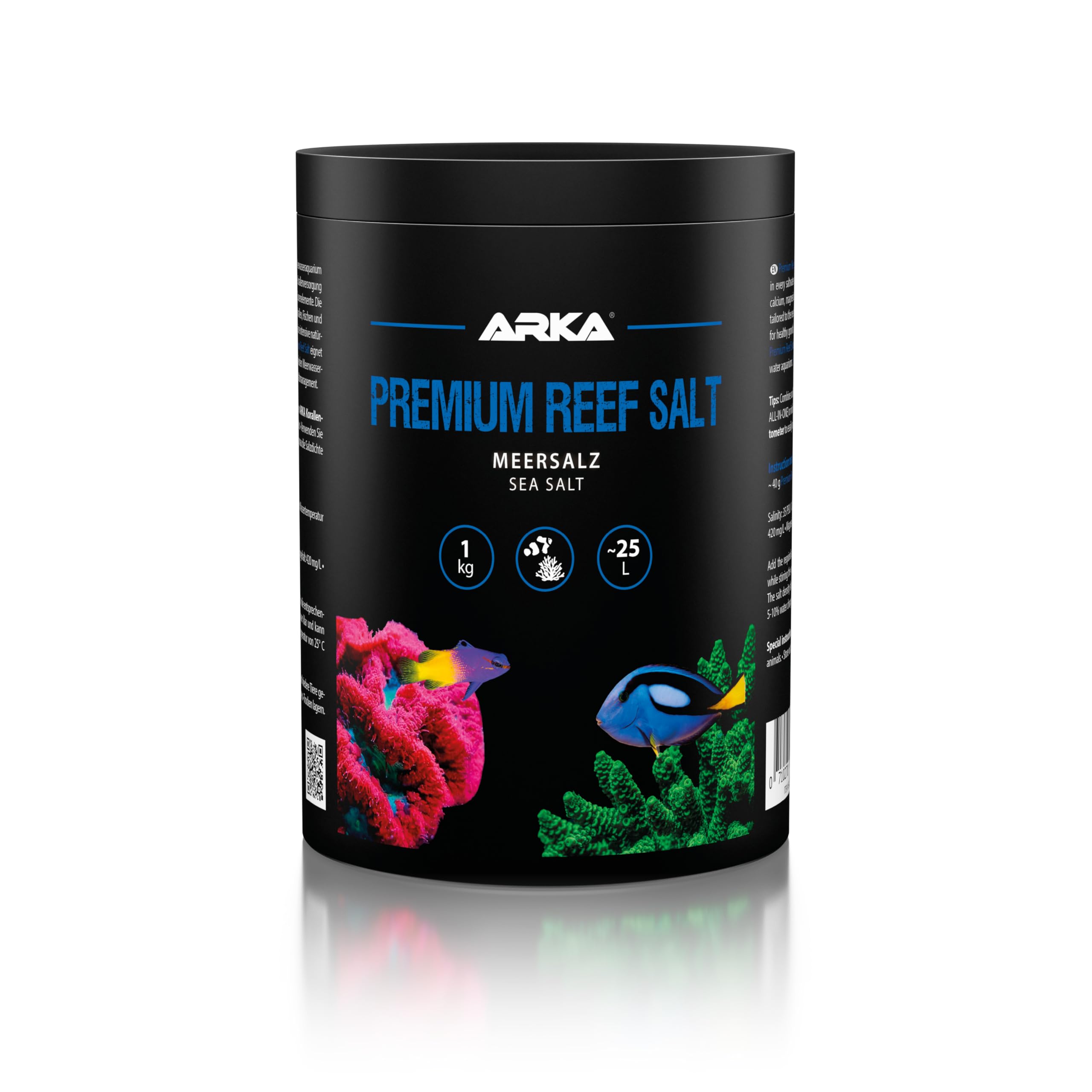 MICROBE-LIFT Premium Reef Salt – 1 kg – Qualitäts-Meersalz für optimale Korallenpflege in Meerwasseraquarien, schnell löslich, unterstützt langfristiges Korallenwachstum und Gesundheit.