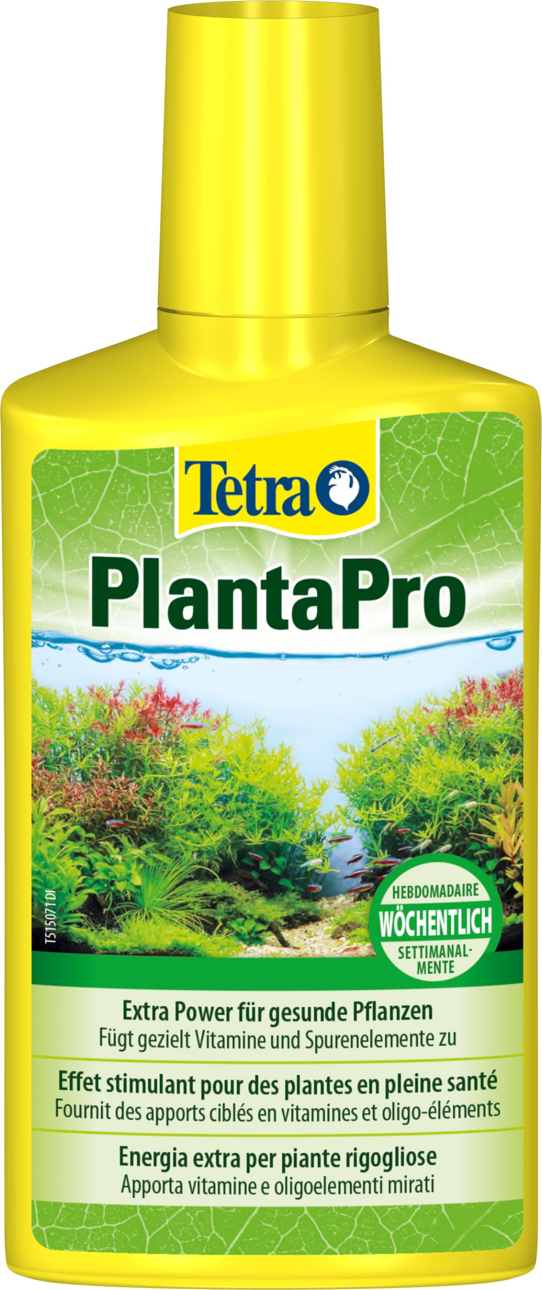 Tetra PlantaPro – flüssiger Pflanzendünger mit Spurenelementen und Vitaminen zur wöchentliche Anwendung, für prächtige und gesunde Pflanzen im Aquarium, 250 ml