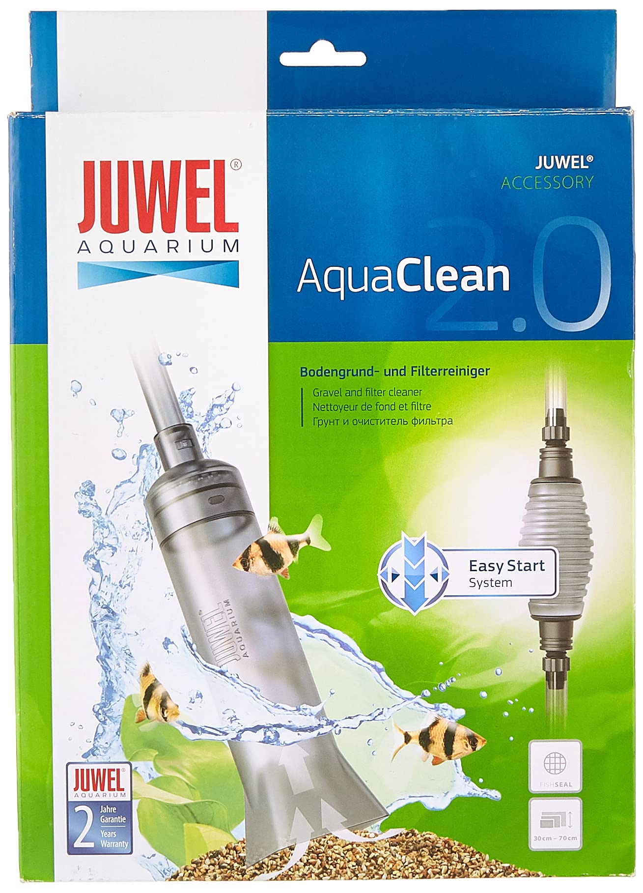 Juwel Aquarium – AquaClean 2.0 – Bodengrund- und Filterreiniger – passend für alle Aquarien