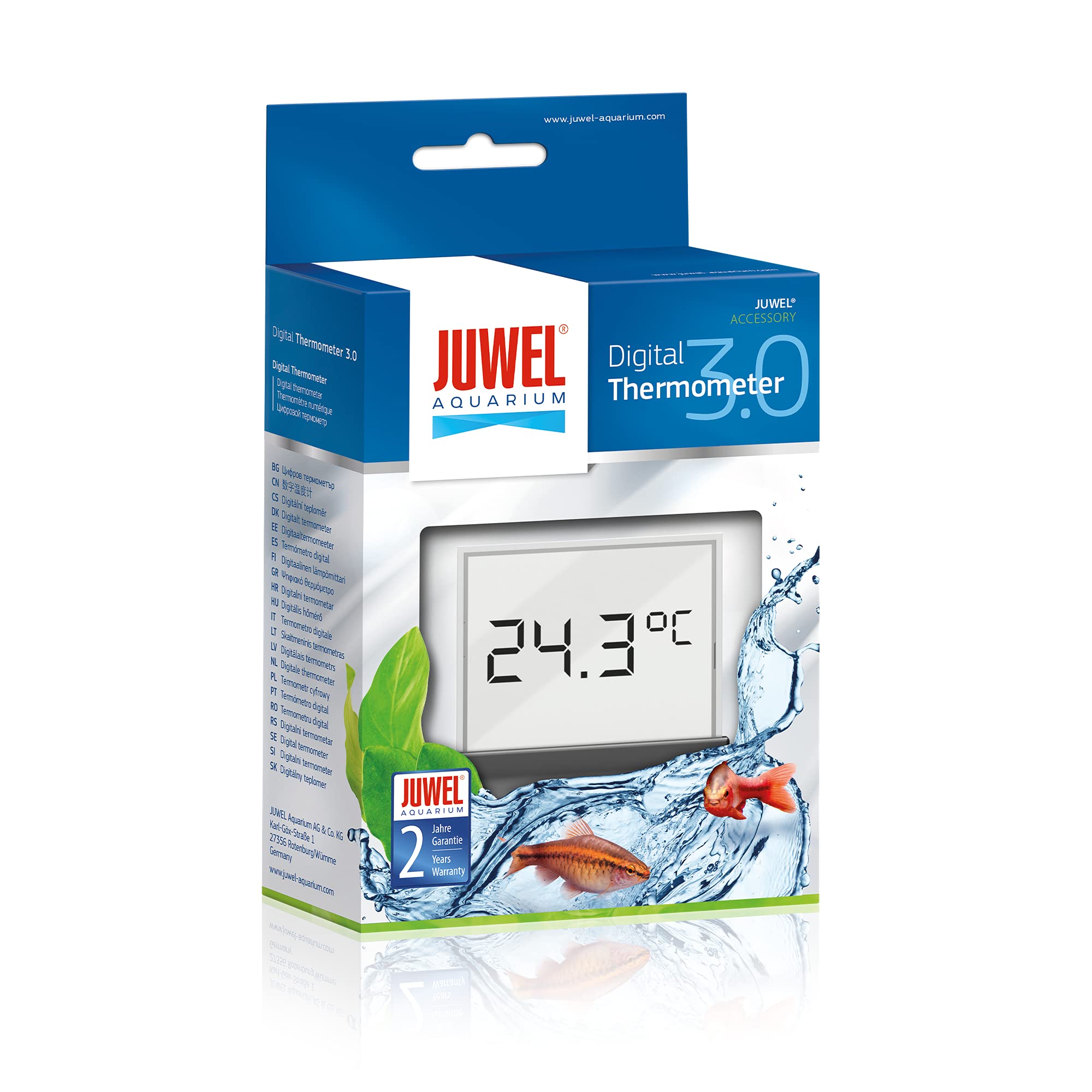 JUWEL Aquarium – Digital Thermometer 3.0 – passend für alle Aquarien