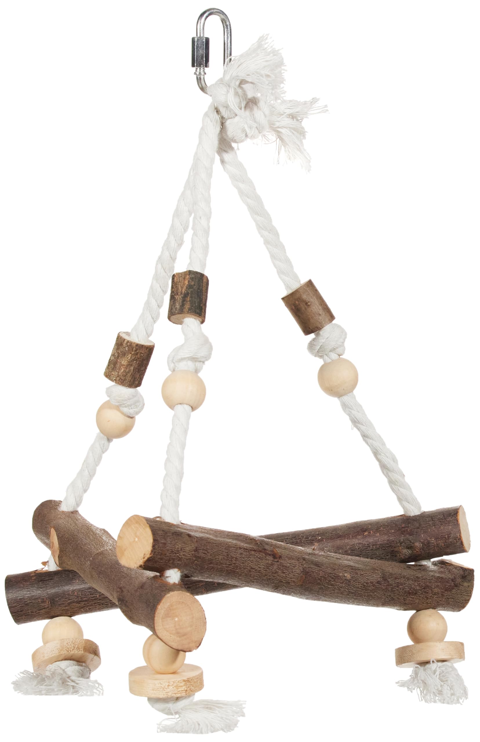 Trixie 5883 Natural Living Schaukel am Tau, 27 × 27 × 27 cm