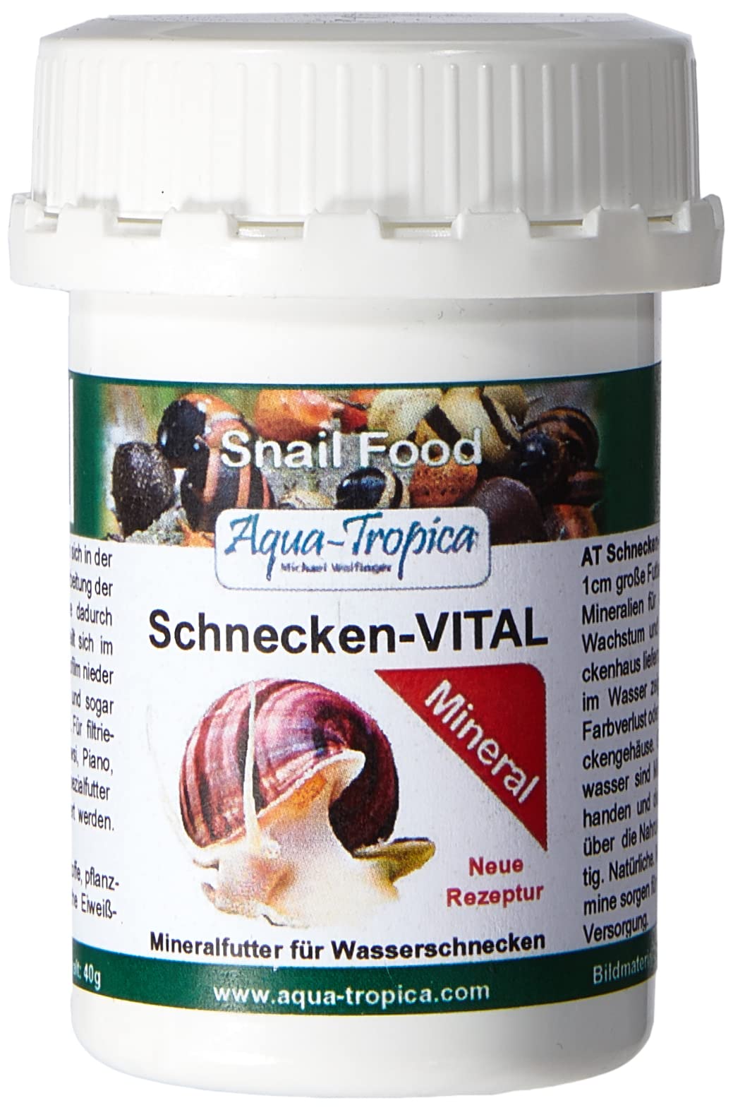 Aqua-Tropica – Schnecken-VITAL Mineral