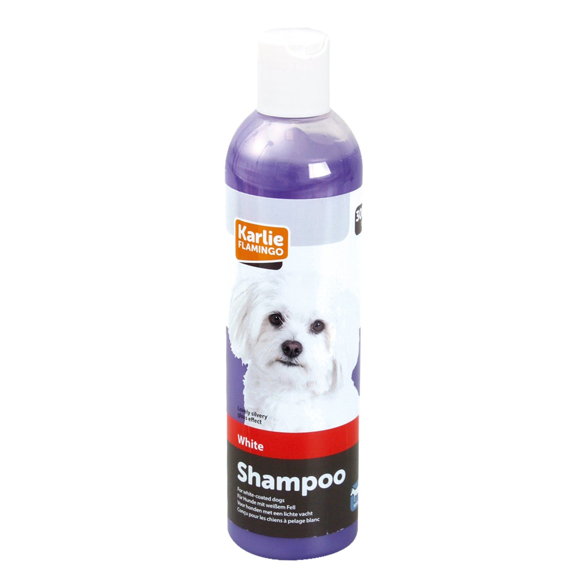 Karlie Shampoo für weißes Fell, Hundeshampoo, 300 ml (Artikel kann variieren)