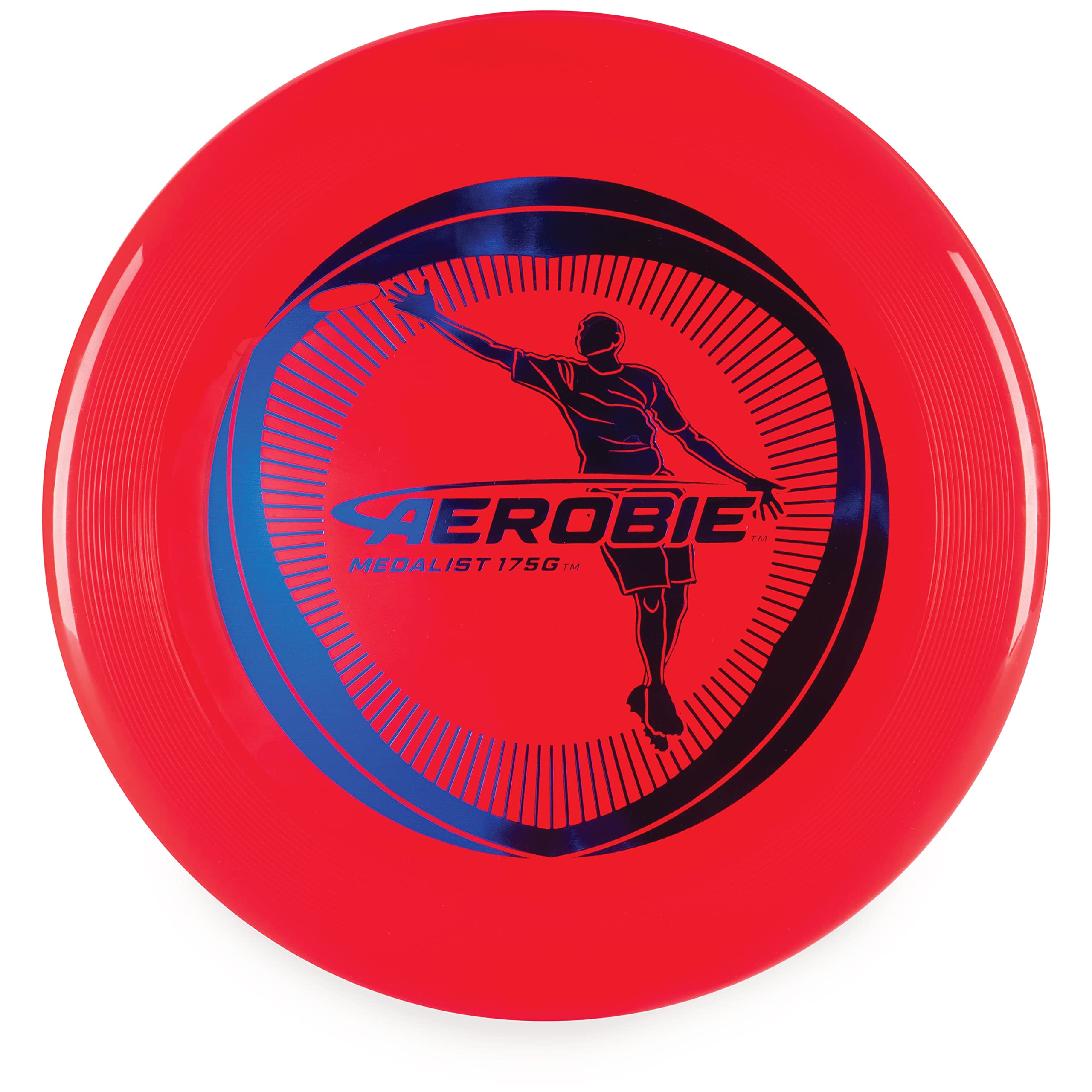 Aerobie Medalist Red, rotes Profi-Frisbee mit Durchmesser 27cm