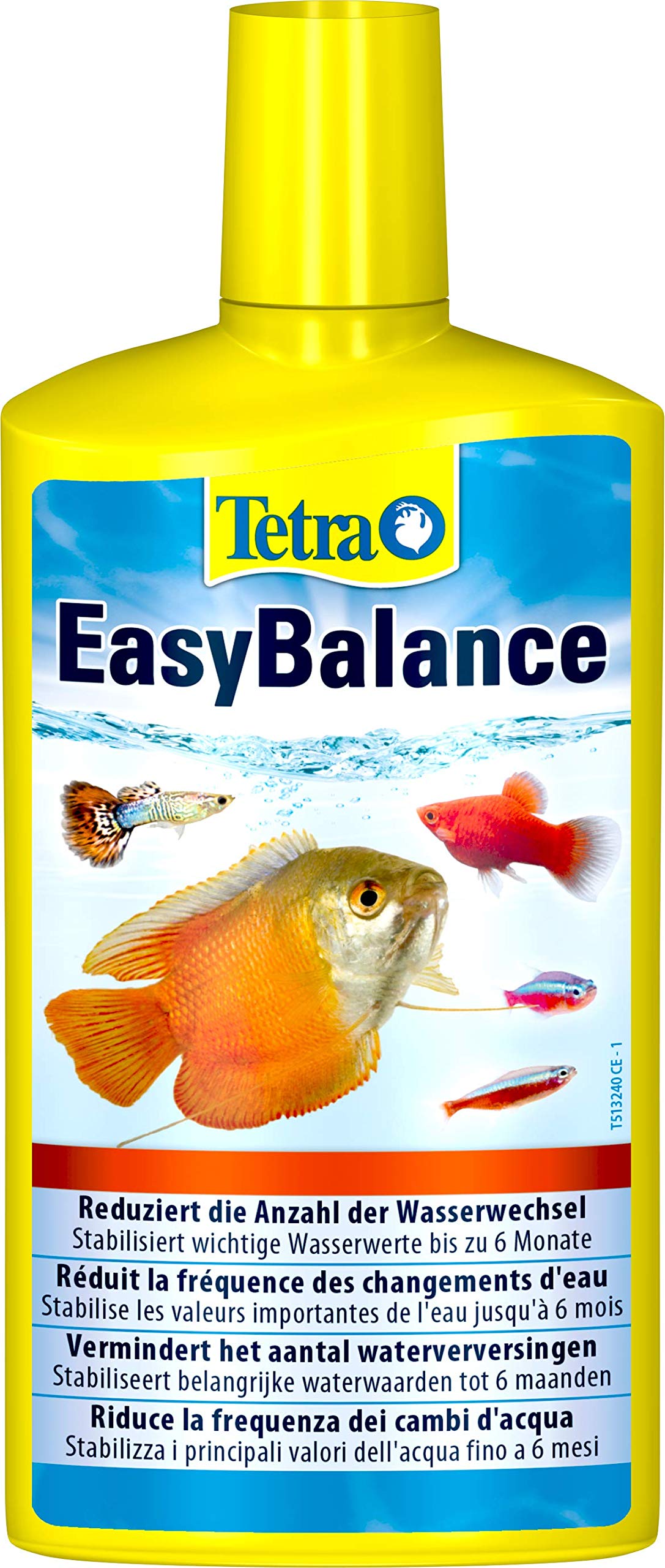 Tetra EasyBalance – Langzeitpflege für biologisch gesundes Aquariumwasser und eine reduzierte Anzahl der Wasserwechsel, 500 ml Flasche