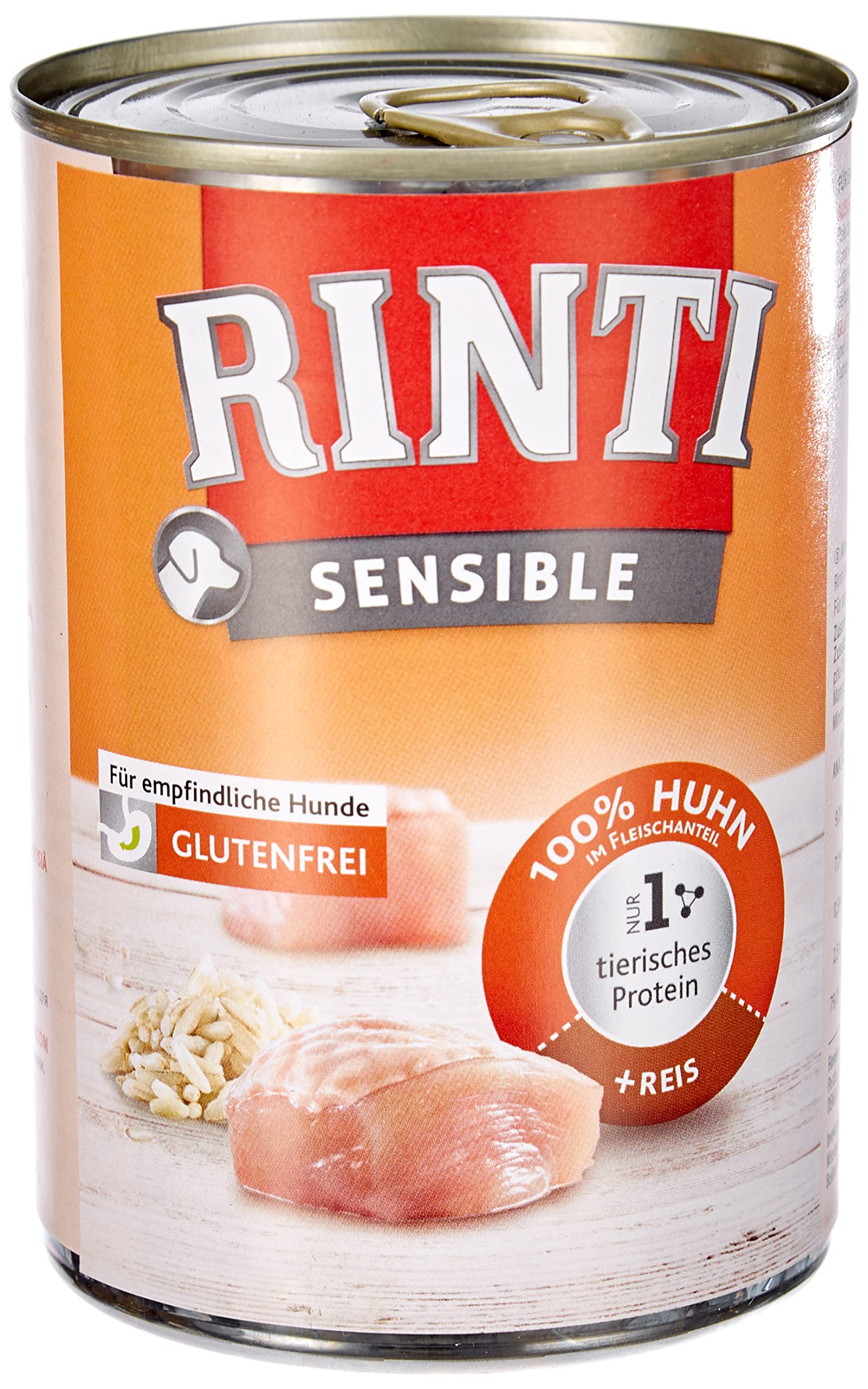 RINTI Sensible Huhn + Reis 12x400g