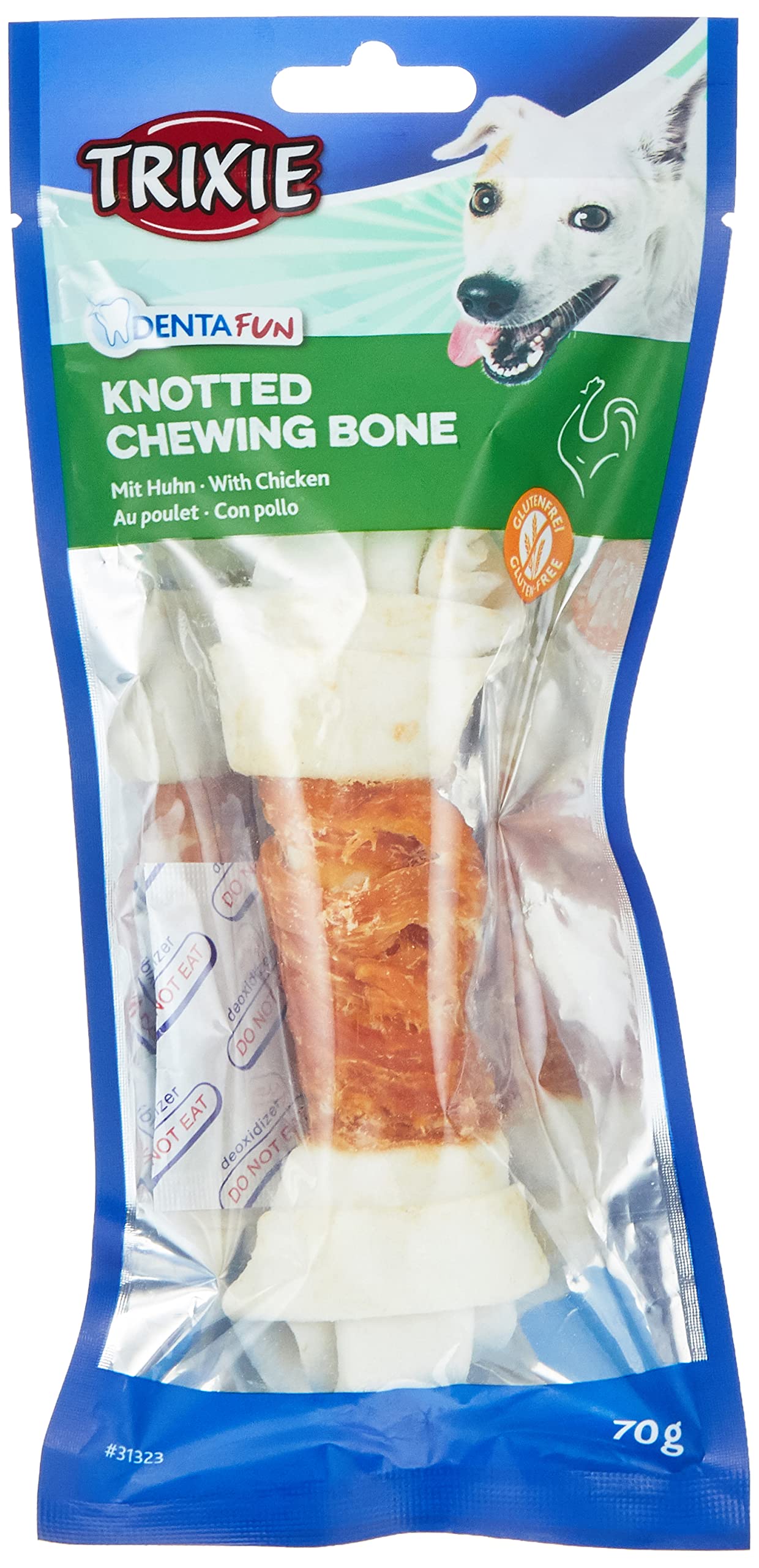 TX-31323 Knotted Chewing Bones with Chicken 15 cm/70 g