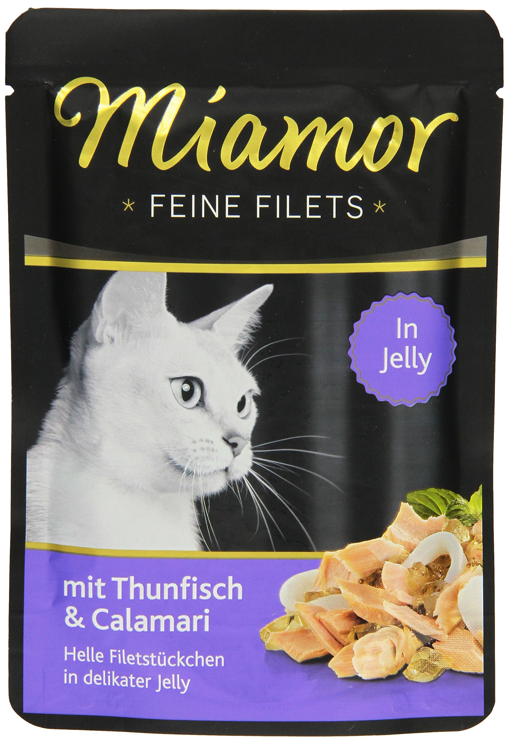 Miamor Feine Filets in Jelly Thun & Calamari 24x100g